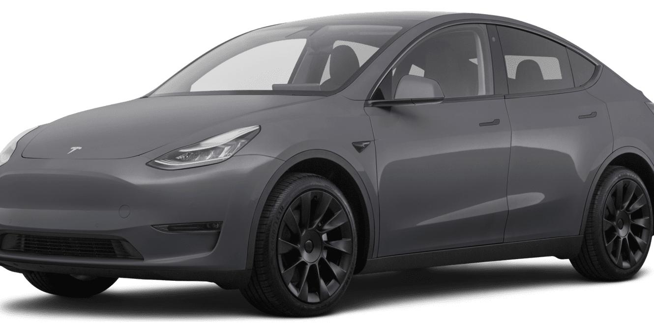 TESLA MODEL Y 2021 5YJYGAEE2MF191730 image